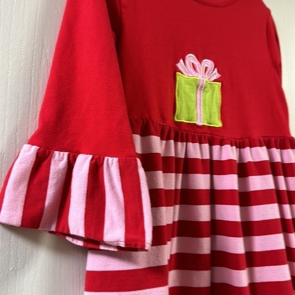 SOUTHERN TOTS Christmas Dress Sz 8 - Picture 4 of 6